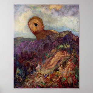 Póster Cíclope Odilon Redon