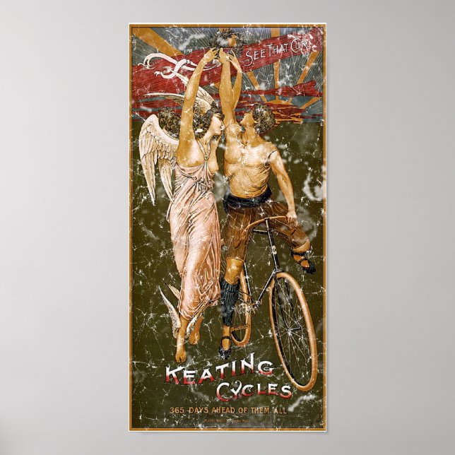 Póster Ciclos de Keating-1905 - angustiado (Frente)