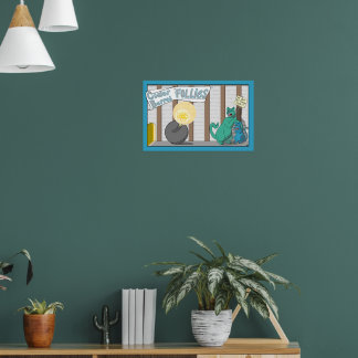 Póster Cider Barrell Follies Comic