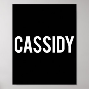Póster Cidy - Camiseta de regalo para fan divertido con n