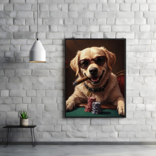 Póster Ciegos grandes, mayor apetito, mismo laboratorio