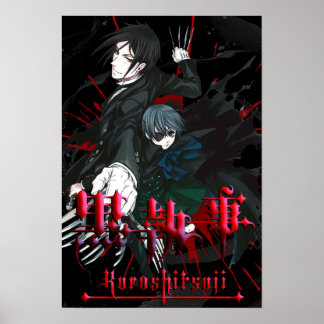 Póster Ciel y Sebastian Black Butler