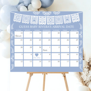Póster Cielito Lindo Adivinar el calendario de fechas de