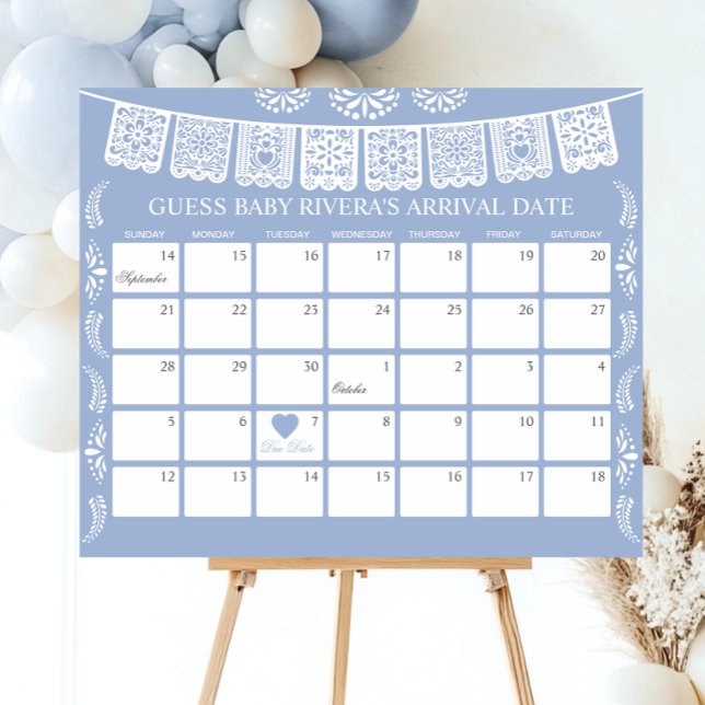 Póster Cielito Lindo Adivinar el calendario de fechas de  (Subido por el creador)