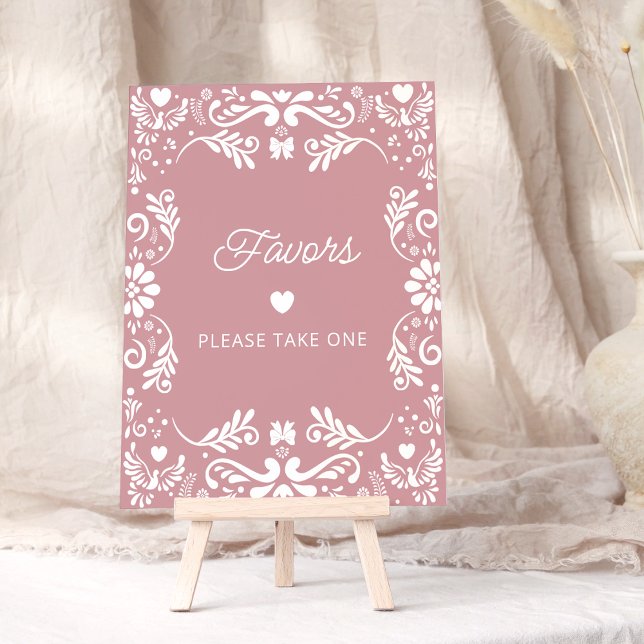 Póster Cielito Lindo Chica mexicano Baby Shower favorece (Subido por el creador)