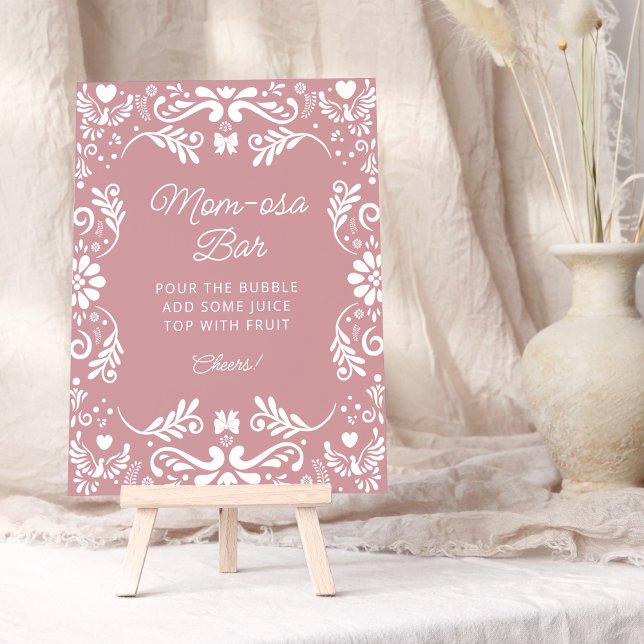 Póster Cielito Lindo Chica mexicano Baby Shower Mom-osa B (Subido por el creador)