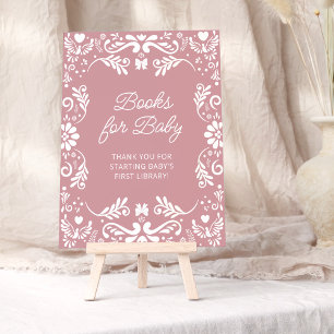 Póster Cielito Lindo Libros de Baby Shower mexicanos para