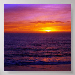 Póster Cielo arcoiris