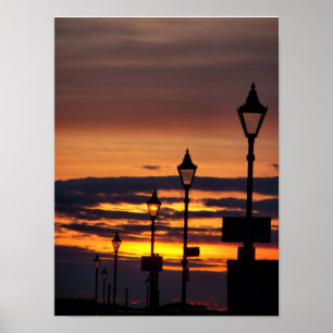 PÓSTER CIELO DE ATARDECER