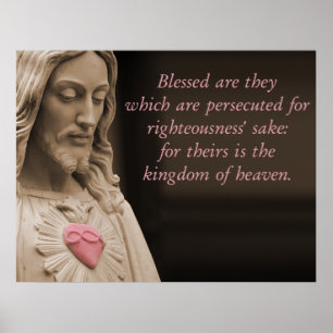 Póster Cielo de Jesús