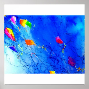 Póster Cielo de la cometa