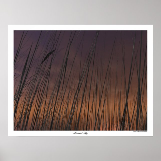 Póster Cielo de Misuri (Frente)