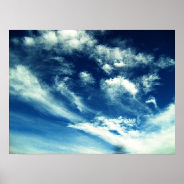 Póster Cielo de Nubes (Frente)