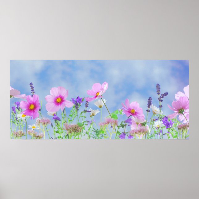 Póster Cielo de primavera (Frente)