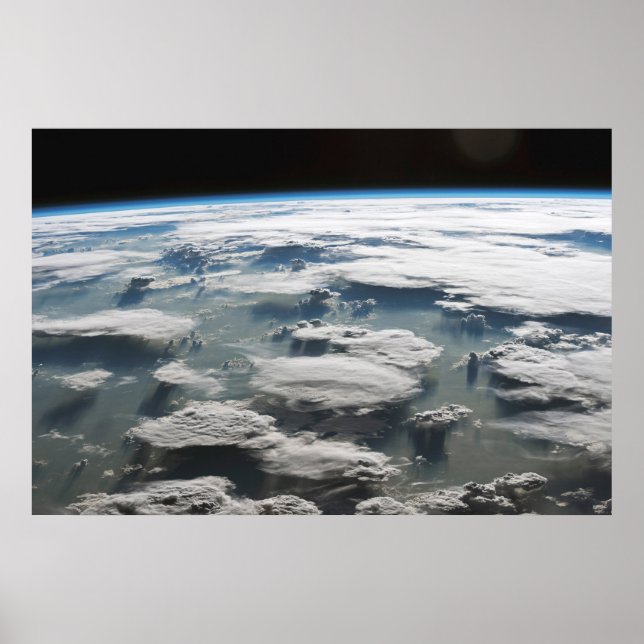 Póster Cielo de tormenta sobre la Amazonía (Frente)