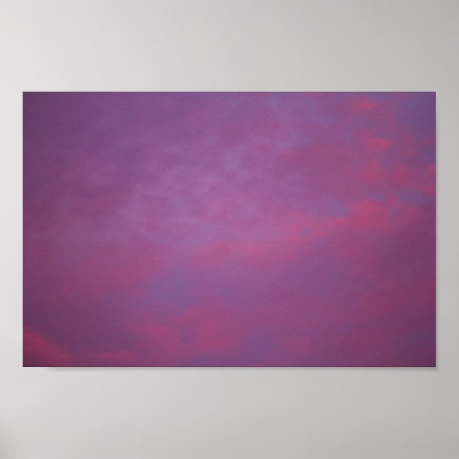 Póster Cielo del amanecer, Ohio (Frente)