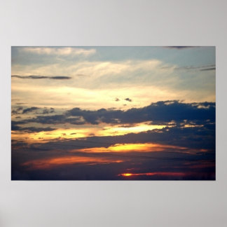 Póster Cielo del desierto
