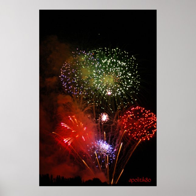 Póster cielo en polvo (Frente)