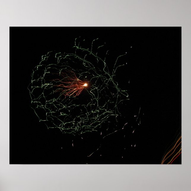 Póster Cielo espumoso 2 (Frente)