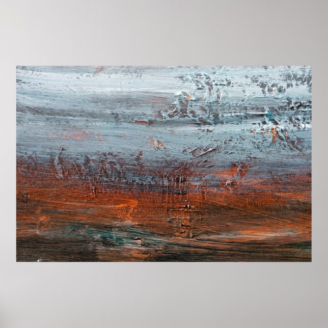 Póster Cielo gris (Frente)