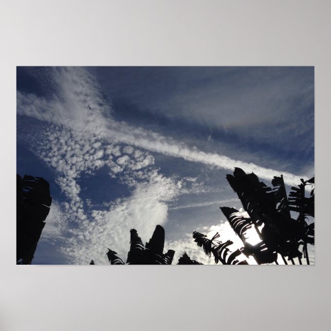 Póster Cielo Interesante (Frente)