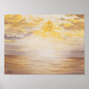 Póster Cielo Lotus