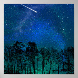 Póster Cielo nocturno