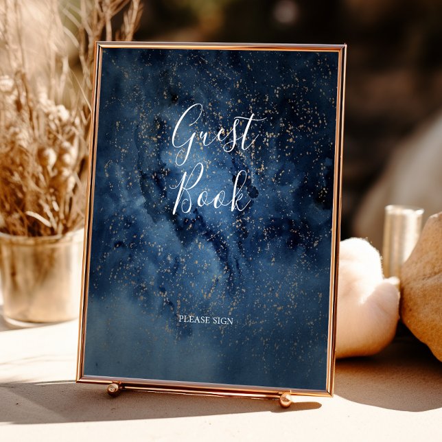 Póster Cielo Nocturno Celestial | Libro de Firmas de Invi (Subido por el creador)