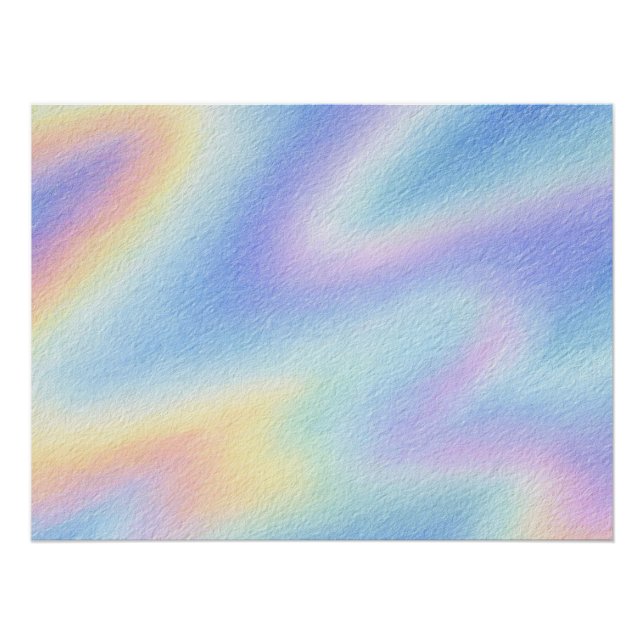 Póster Cielo Pastel Soñador (Anverso)