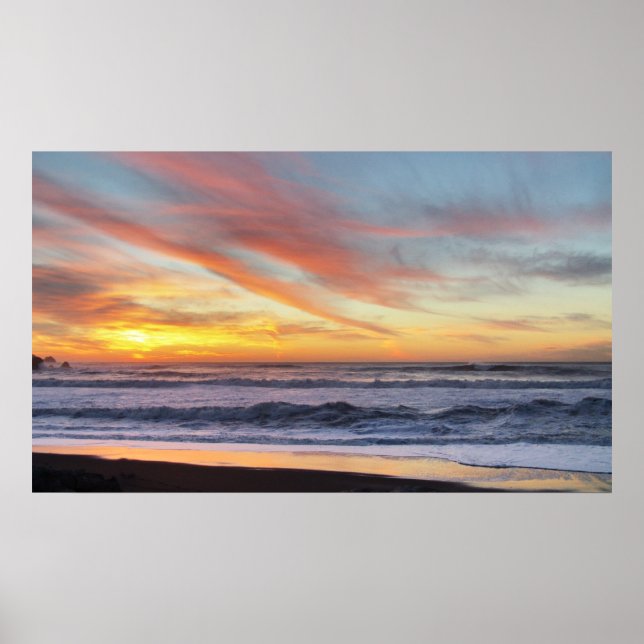 Póster Cielo pintado (Frente)