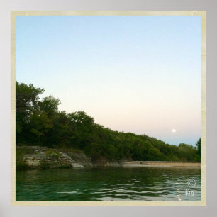 Póster "Cielos alba" en Barton Springs Austin
