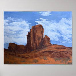 Póster Cielos del Salvaje Oeste