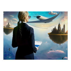 Póster Cielos desconocidos