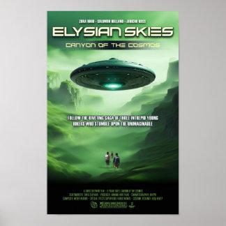 Póster Cielos elsianos: Cañón de la película artística de