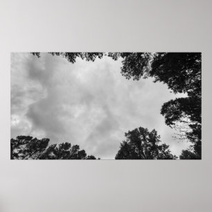 Póster Cielos nublados,