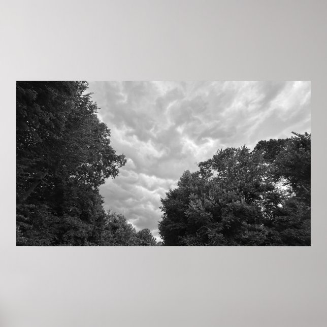 Póster Cielos nublados, Poster (Frente)