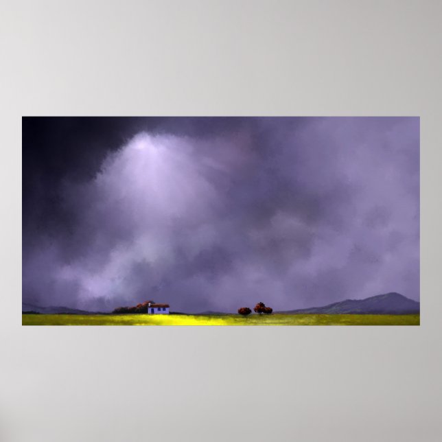 Póster Cielos oscuros No. 1 (Frente)