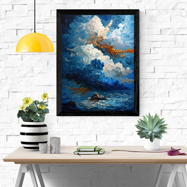 Póster Cielos turbulentos (Subido por el creador)