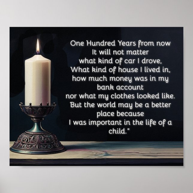 Póster Cien Años Más... (Frente)