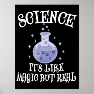 Póster Ciencia - Es como la magia pero real