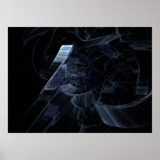 Póster Ciencia ficción del espacio congelado  (Frente)