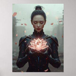 Póster Ciencia Ficción Fantasía: Renacimiento Eterno