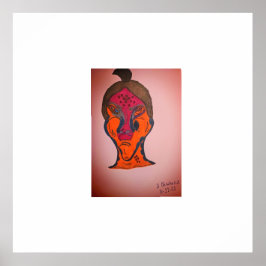 Póster Ciencia ficción multicolor