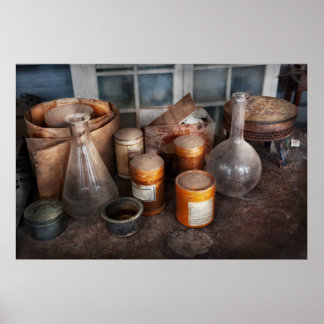 Póster Ciencia - Químico - Listo para experimentar