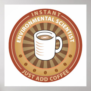 Póster Científico ambiental instantáneo