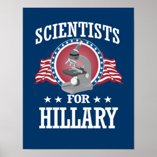 PÓSTER CIENTÍFICOS DE HILLARY