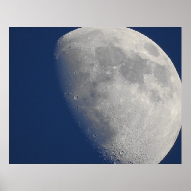 Póster Cierre de fotos de la luna (Frente)