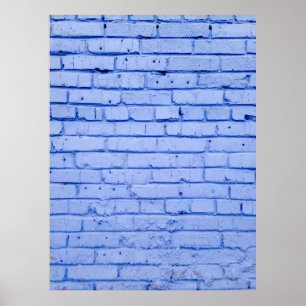 Póster Cierre de la superficie de ladrillo