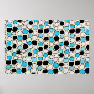 Póster cierre del estilo de las camisetas retroaños 60, f