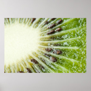 Póster Cierre del fruto de kiwi